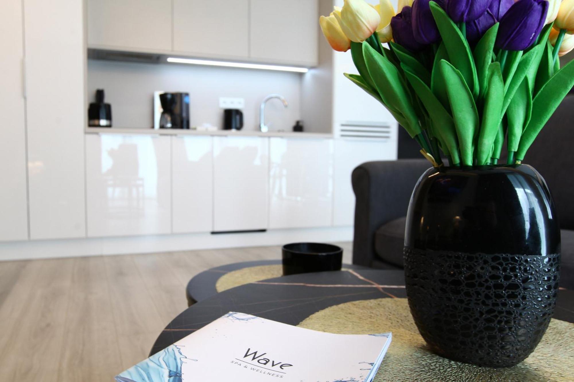 Apartamento Sunny Haven Wave Sea View Miedzyzdroje Exterior foto