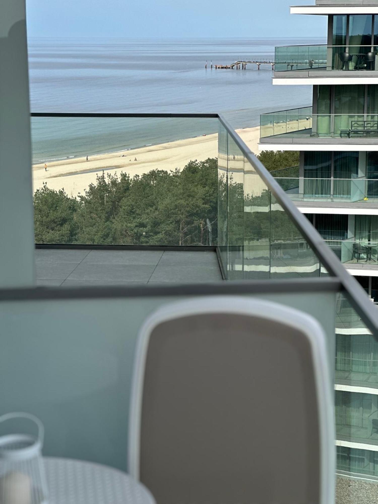 Apartamento Sunny Haven Wave Sea View Miedzyzdroje Exterior foto